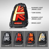 VLAND LED Headlights and Tail Lights - MINI / R56 / R57 / R58 / R59 / Cooper (Hatch) by VLAND 0362-RHD+0327C-P02