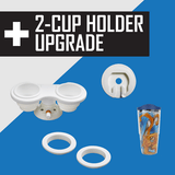 SeaSucker Horizontal Mount / "The Works" - Tervis, Tumbler Ring, Yoebi Adaptor SeaSucker 2-Cup Holder - Upgrade Kit MK1106