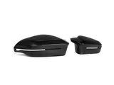 AutoTecknic M-Inspired Dry Carbon Mirror Cap Set - G60 5-Series | G70 7-Series by AutoTecknic ATK-BM-0326-G60-LHD-2