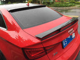 Velt Sport Velt Sport Audi 8V Carbon Fiber Roof Spoiler - A3 / S3 / RS3 / Sedan VELT-RSPL-CF-V1-8V