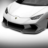 Vorsteiner Vorsteiner Lamborghini Huracan Novara Edizione Aero Front Bumper w/ Front Spoiler (Carbon Fiber PP 2x2 Glossy) 0910LOV