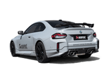 Akrapovic BMW M2 Coupe (G87) Rear Chopped Carbon Fiber Diffuser - Matte by Akrapovic DI-BM/CA/10/CF