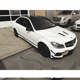 Suvneer Motorsports Suvneer Black Series Designed W204 Front Bumper W204BSFT