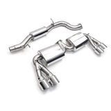 Neuspeed Stainless Steel Cat-Back Exhaust (V2) - VW Mk7 Golf R