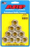ARP 5/8in -18in NASCAR Wheel Stud Nut Kit (Pack of 10)