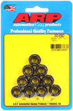 ARP 3/8-24 1/2 Socket .645 Flange OD 12pt Nut Kit (10 pack)