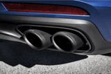 Akrapovic Porsche Panamera Turbo (971) Evolution Line Cat Back (Titanium) w/Carbon Tail Pipe Set by Akrapovic S-PO/TI/9H-48