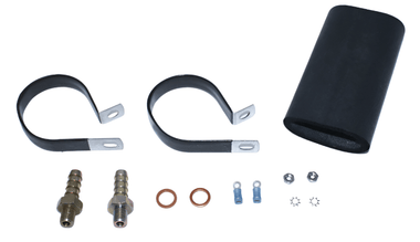 Walbro 255LPH Inline Fuel Pump w/ Install Kit - Universal Fit by Walbro GSL392