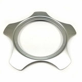 Rotiform Rotiform LSR Cap Plate - Silver 33410-15RS