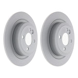Rear w/JCW Kit | Plain OE Size Rotors - (280x10mm) by Zimmerman 34216784389-ZIM-QTY2