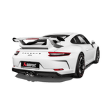 Akrapovic Porsche 911 GT3 (991.2) Slip-On Race Line (Titanium) w/Header/Tail Pipes by Akrapovic S-PO/TI/8-TP-E