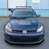 CJM Industries MK7 GTI Front Chassis Mounted Splitter - Gen2 - (2015-2017)