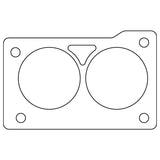 Cometic GM LT1/LT4 Gen-2 Small Block V8 .060in KF Throttle Body Gasket by Cometic CGS-C15016-060