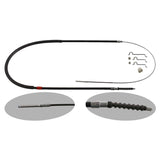 Brake Cable with Additional Parts - BMW | 34401166234