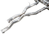 AWE Non-Resonated Performance Mid Pipes - BMW F9X / X3 M / X4 M by AWE Tuning 3820-11301
