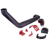 Mishimoto Jeep Wrangler JL Snorkel, 2018+, Micro-Wrinkle Red