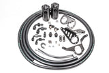 Dual Catch Can Kit, MK4 Supra, Fluid Lock / 1994-2002 Toyota Supra (all versions) by Radium Engineering RAD20-0387-FL