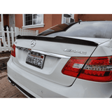 Suvneer Motorsports Suvneer HighPro Designed W212 Carbon Fiber Trunk Spoiler W212TNKLIPFD