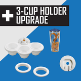 SeaSucker "The Works" - Tervis, Tumbler Ring, Yoebi Adaptor SeaSucker 3-Cup Holder - Upgrade Kit MK1109