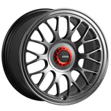 Konig Red Anodized Gear Center Cap by Konig Wheels CAPMRK1R