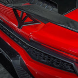 Vorsteiner Vorsteiner Lamborghini Huracan Novara Edizione Aero Wing Blade w/ Aluminum Uprights Carbon Fiber PP 2x2 Glossy 0930LOV