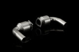Akrapovic Porsche 911 Turbo/Turbo S (997.2) Link Pipe Set w/ Cat (Titanium) by Akrapovic L-PO997TFLS-100