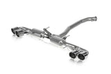 Akrapovic 08-17 Nissan GT-R Slip-On Line (Titanium) w/ Carbon Tips by Akrapovic M-NI/T/1H-C
