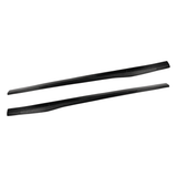 Suvneer Motorsports Suvneer R1 Designed F87 Carbon Fiber Side Skirt Extensions F87SIDESPLR1