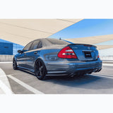 Suvneer Motorsports Suvneer W211 AMG Carbon Fiber Rear Bumper 3 Fins Diffuser W211CFDIF