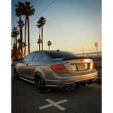 Suvneer Motorsports Suvneer XY Designed W204 Facelift Carbon Fiber Diffuser W204CFDIF-XY