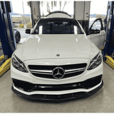 Suvneer Motorsports Suvneer PSM Designed W205 C63 Preface Sedan Carbon Fiber Front Lip W2054DC63CFLIP-PSM2