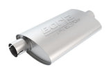 Borla Borla Universal Center/Offset Oval 2.5in Tubing 19in x 4in x 9.5in PRO-XS Notched Muffler BOR-400484