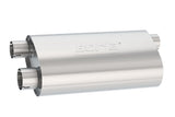 Borla Borla Universal Pro-XS Muffler Oval 3in Inlet/ 2.5in Dual Outlet Transverse Flow Notched Muffler BOR-400499