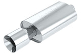 Borla Borla Wailtail Oval 2-1/4in x 5in Side Round Out Boomer Muffler BOR-40061