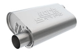 Borla Borla CrateMuffler SBC Hot 350/383 3 inch Offset/Center 14in x 4.35in x 9in Oval Muffler BOR-400840