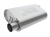 Borla Borla CrateMuffler SBC 283/327/350 2.25 inch Offset In/Out 14in x 4.35in x 9in Oval S-Type Muffler BOR-400846