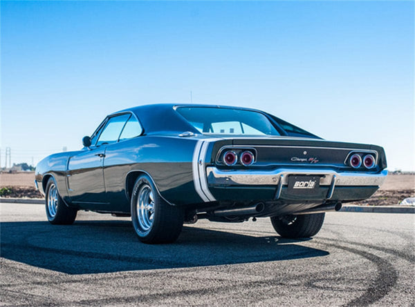 Borla CrateMuffler Big Block Chrysler/Dodge/Plymouth (Mopar) Offset ...