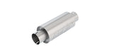 Borla Borla Universal Resonator Option 3in Center/Center 5in Round x 10in - Notched Neck BOR-401343