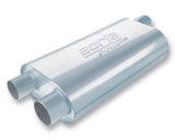 Borla Borla Universal Oval Transverse 2.5in Inlet/Outlet 19in x 10.25in x 5.5in Turbo XL Muffler BOR-40477