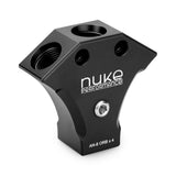 Nuke Performance X-Block Adapter Fitting, AN-8 ORB (4x) by Nuke Performance 410-01-202