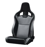 Recaro Recaro Cross Sportster ORV Display Seat (Dynamic/Reclinable) - Black Vinyl w/Chrome Base 414.1OR.3207-D