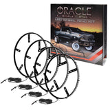 ORACLE Lighting LED Illuminated Wheel Rings - Aqua by Oracle Lighting orl4215-010