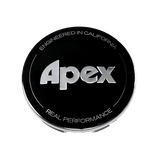 Apex Gloss Wheel Center Caps (New Logo) by Apex Wheels HW-APX-CAP-PMC-1018-B