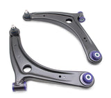 SuperPro 2008 Mitsubishi Lancer GTS Front Lower Control Arm Set w/ Bushings - w/ Positive Caster by Superpro SPRTRC1023