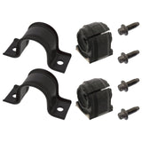 Sway Bar Bushing Kit with Brackets & Bolts - Mercedes by Febi 9063230040-FEB