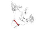 Verkline Adjustable Rear Toe Links Metal Rod Ends - VW/Audi / 8P / 8V / 8FL / Mk5 / Mk6 / Mk7 / TT / TTS / TTRS / RS3 / S3 / Golf by Verkline trs-008