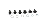 Cometic Flexplate Bolts 7 / 16 - 20 x 11 / 16in - Grade 8 With Black Oxide Finish and Lock Washers by Cometic CGS-CF1007