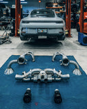 Valvetronic Porsche 992 GT3/RS Valved Sport Exhaust System by Valvetronic