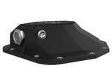 aFe POWER 21-22 Ram1500 TRX Hemi V8 6.2L PRO Series Rear Diff Cover Black w/Machined Fins & Gear Oil by AFE 46-71281B