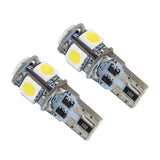 ORACLE Lighting T10 5 LED 3 Chip SMD Bulbs (Pair) - Cool White by Oracle Lighting orl4801-001